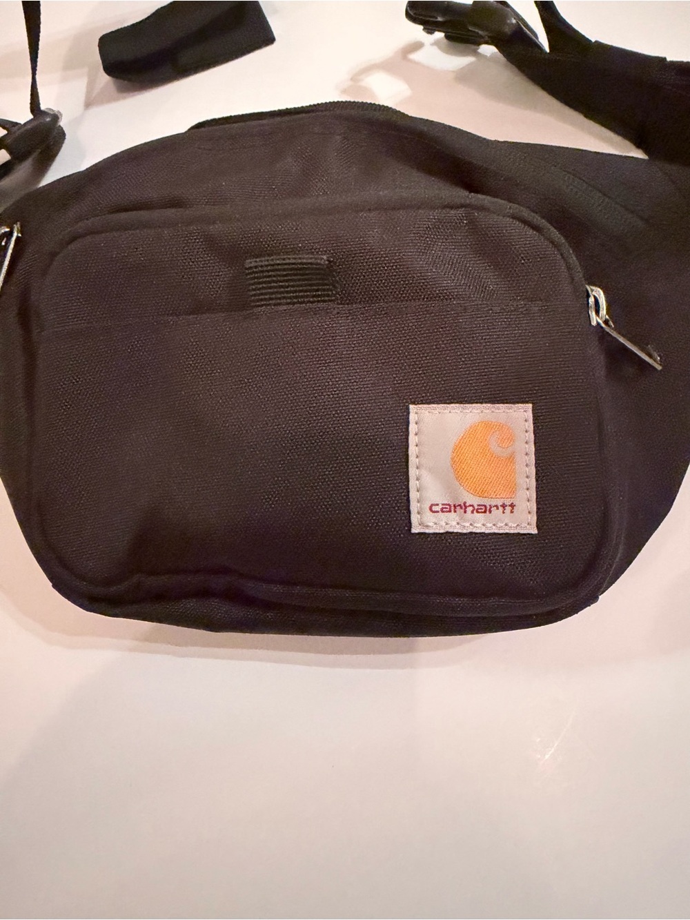 Carhartt Black Canvas Belt Bag